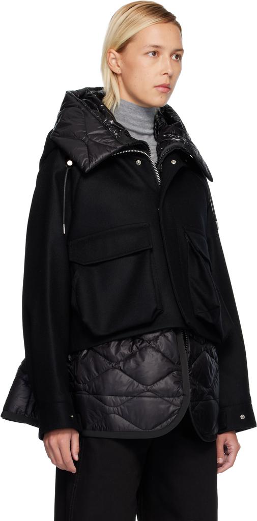 sacai サカイ Wool Melton Blouson ダッフル Wool Melton Blouson | sacai Official Store サカイ オフィシャル