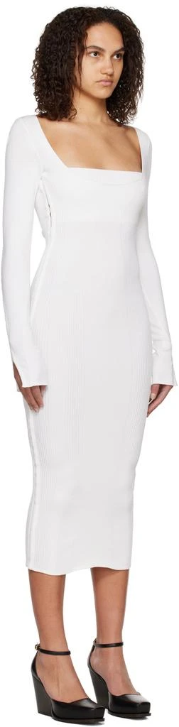 Anna October Off-White Collette Midi Dress 2