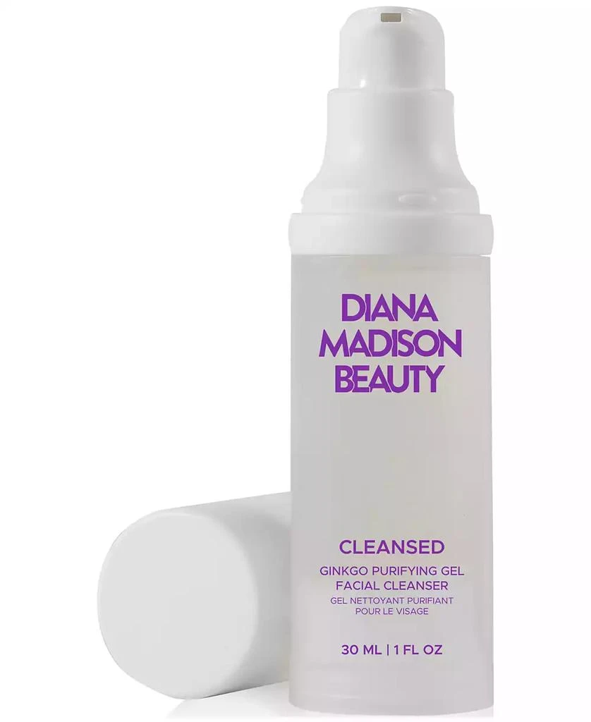 Diana Madison Beauty Travel-Size Cleansed Ginkgo Purifying Gel Facial Cleanser, 30 ml 4