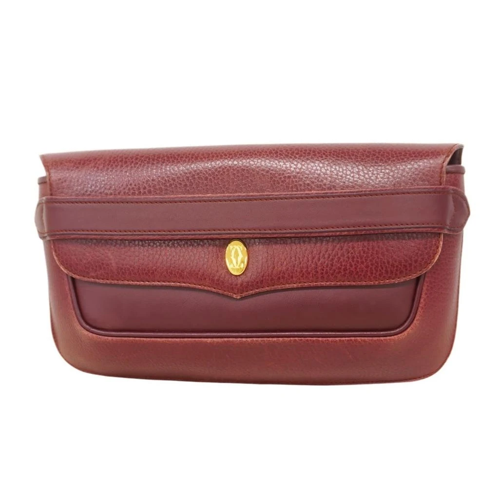Cartier Cartier Leather Clutch Bag (Pre-Owned)