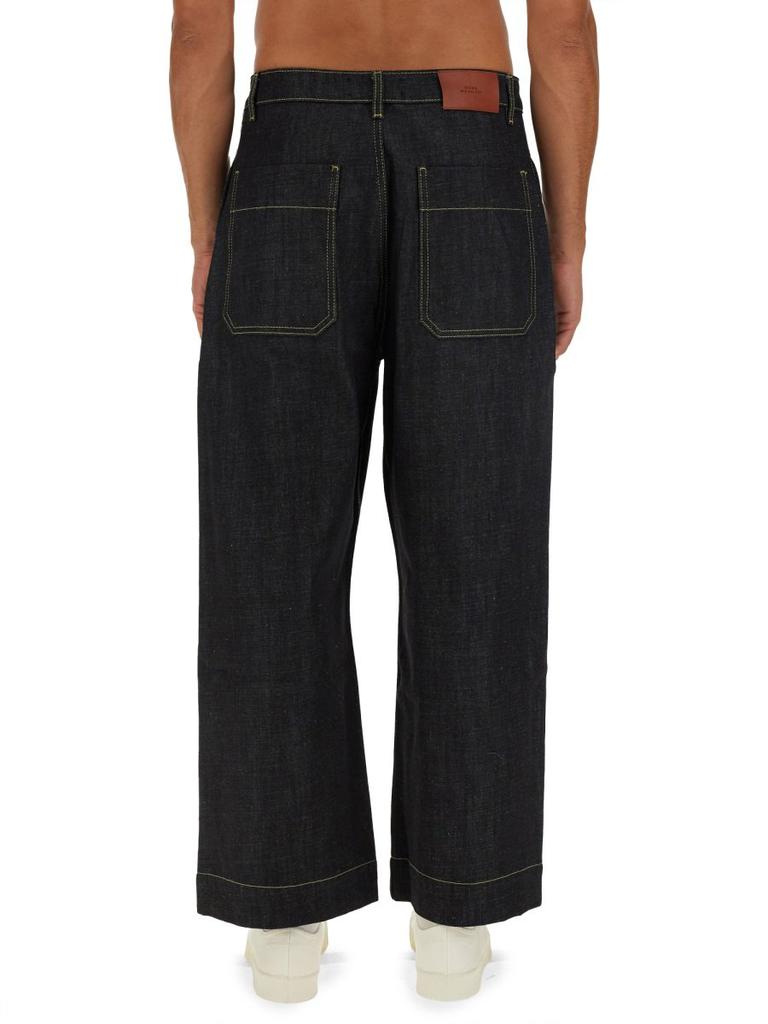 Studio Nicholson Studio Nicholson Pyad Mid-Rise Wide Leg Jeans