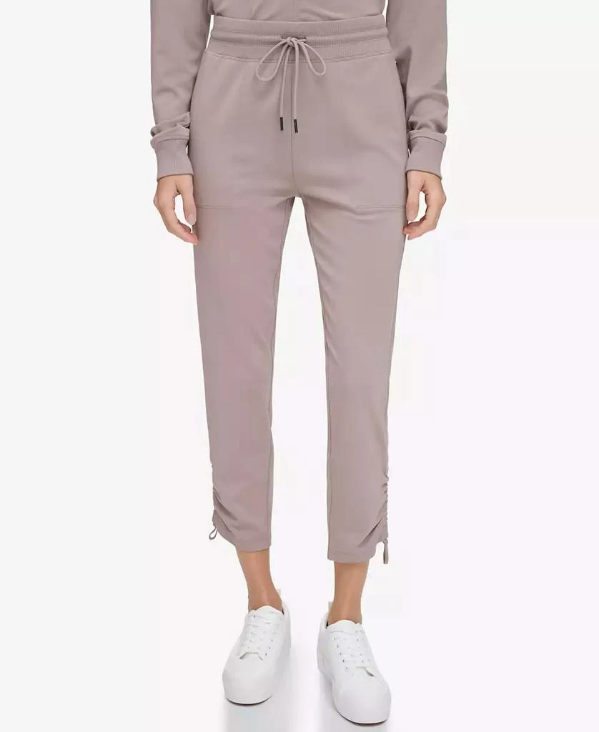 Marc New York by Andrew Marc Women's Jersey Cinch-Hem Ankle Pants 1