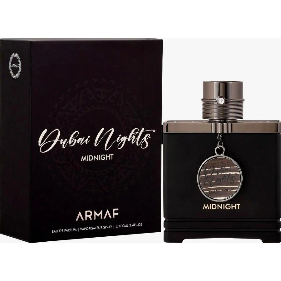Armaf Men's Dubai Nights Midnight EDP Spray 3.4 oz Fragrances 6294015196436 2