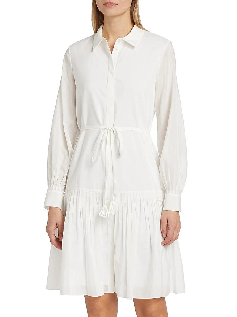 Kobi Halperin Viola Tie-Waist Cotton & Silk Minidress 3