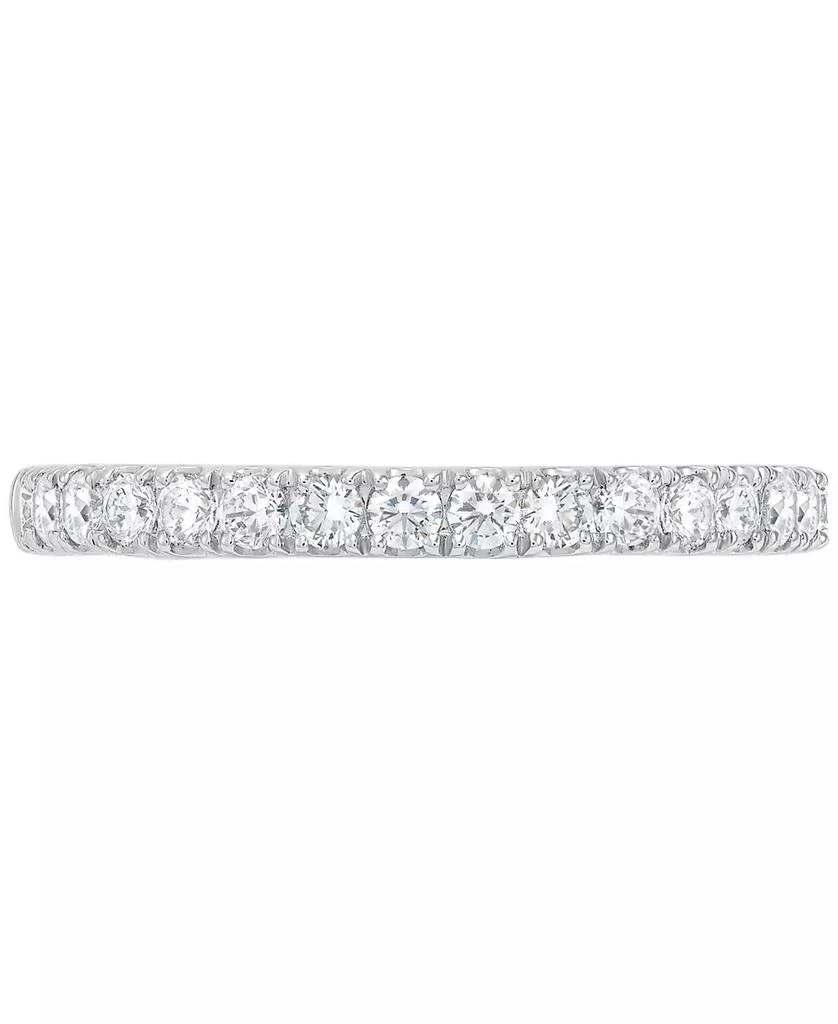 Grown With Love IGI Certified Lab Grown Diamond Band (1/2 ct. t.w.) in 14k White Gold 3