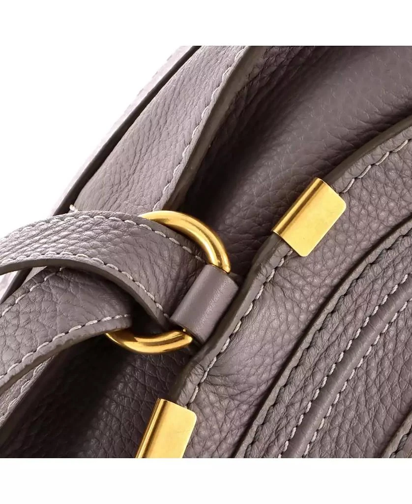 Pre-Owned Chloe Medium Marcie Saddle Bag Leather 6