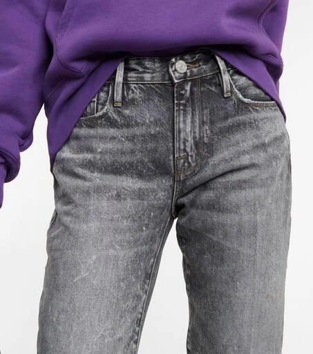 FRAME Le Nouveau mid-rise straight jeans 4