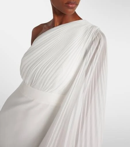 Max Mara Bridal Lorena chiffon and cady gown 4