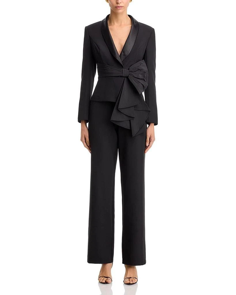 Aidan Mattox Bow Trim Jumpsuit 7