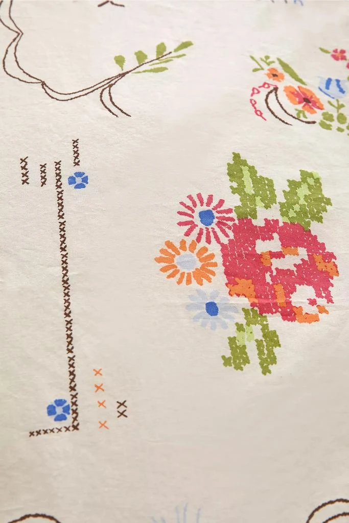 Urban Outfitters Irene Hanky Printed Duvet Cover Set 3