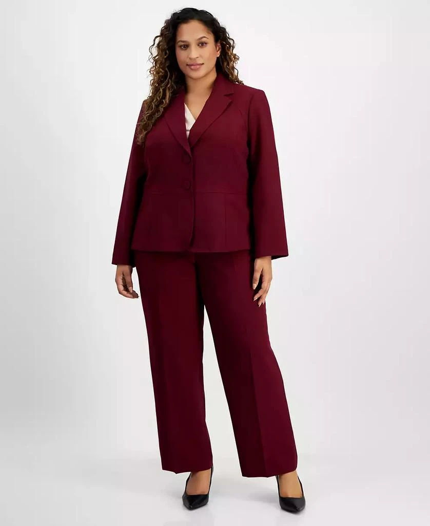 Le Suit Plus Size Pant Suit 1