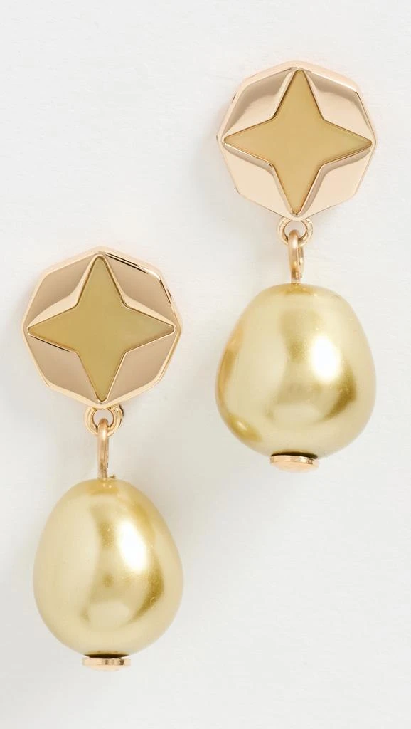 Tory Burch Pearl Drop Earrings 1