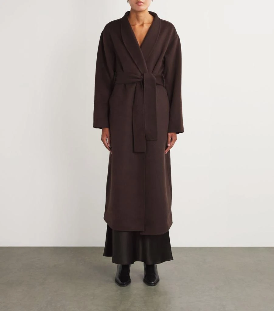 Almada Label Double-Faced Detachable Scarf Mara Coat 6