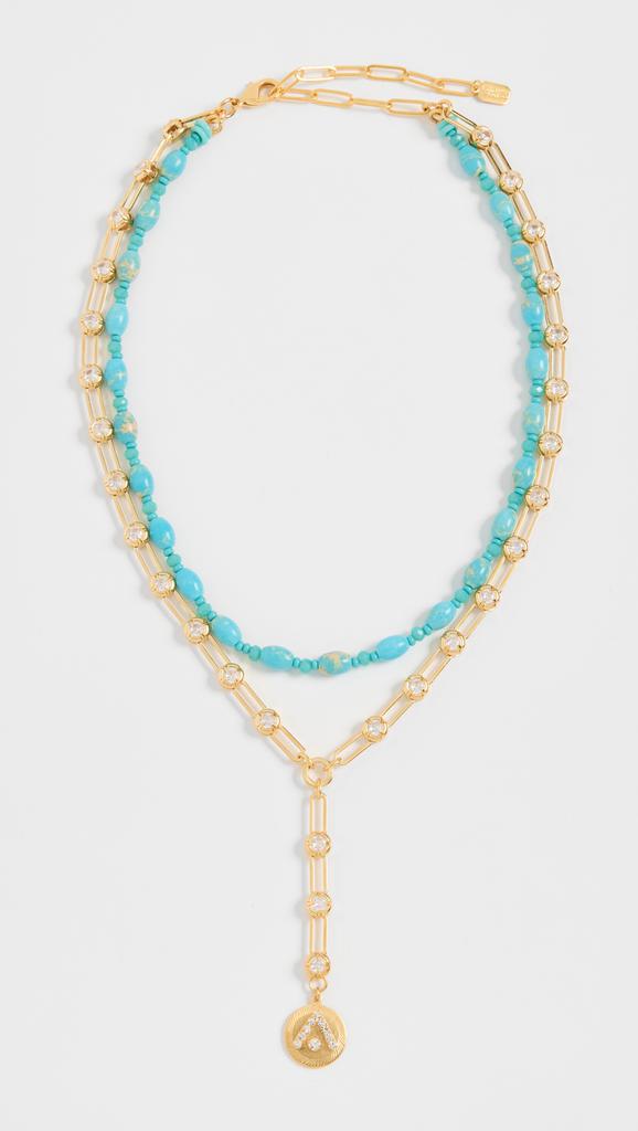Elizabeth Cole Laurel Layers Necklace