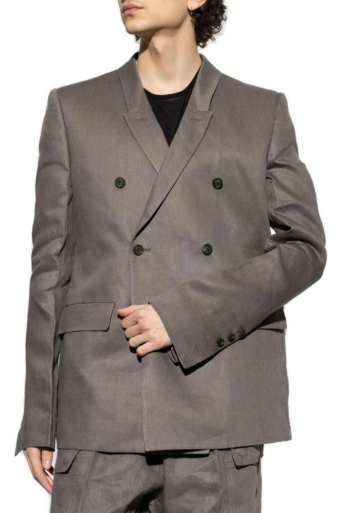 Rick Owens Rick Owens Double Breasted Tailored Blazer 2