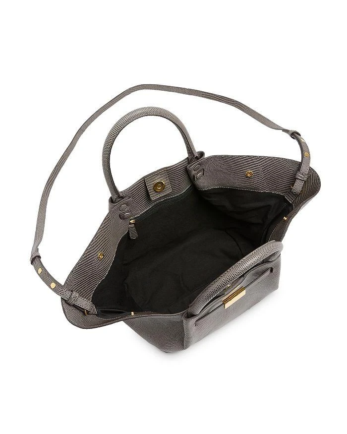 Demellier The Midi New York Embossed Leather Tote 3