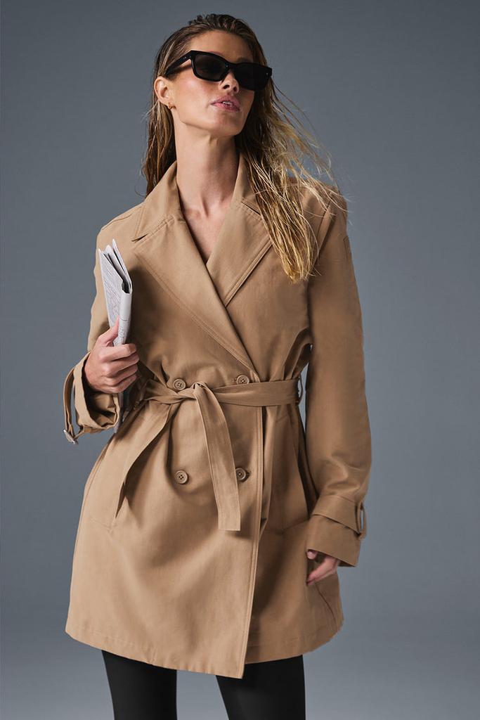 Alo Prime Trench - Toasted Almond