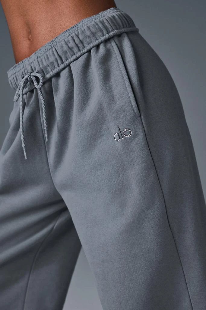 Alo Accolade Straight Leg Sweatpant - Steel Grey 3