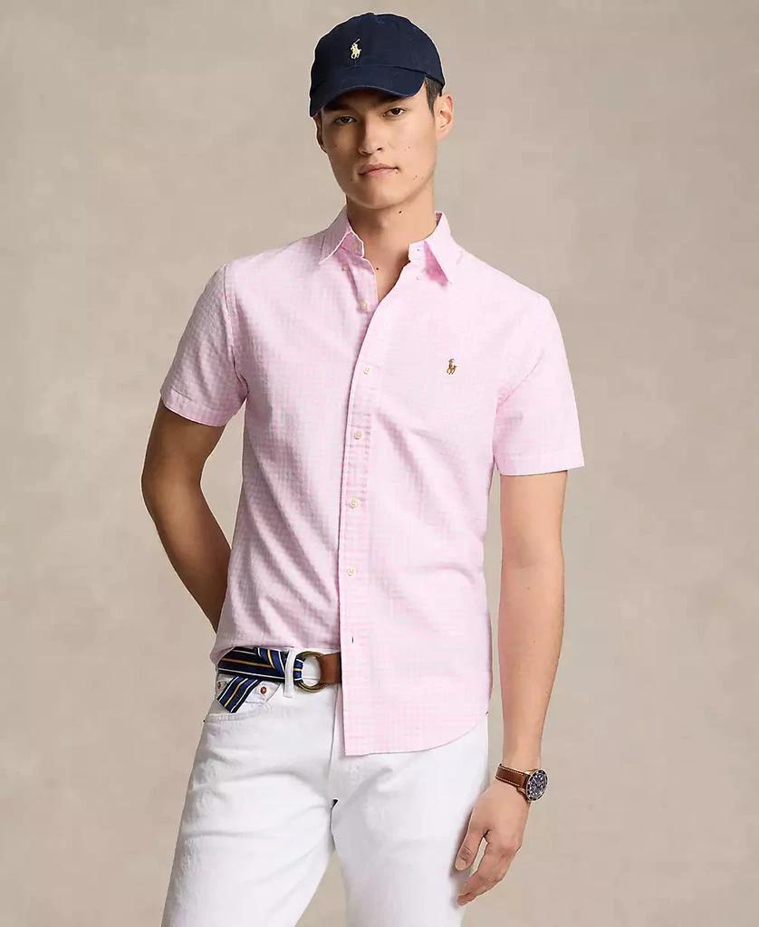 Ralph Lauren Men's Classic-Fit Gingham Oxford Shirt 1