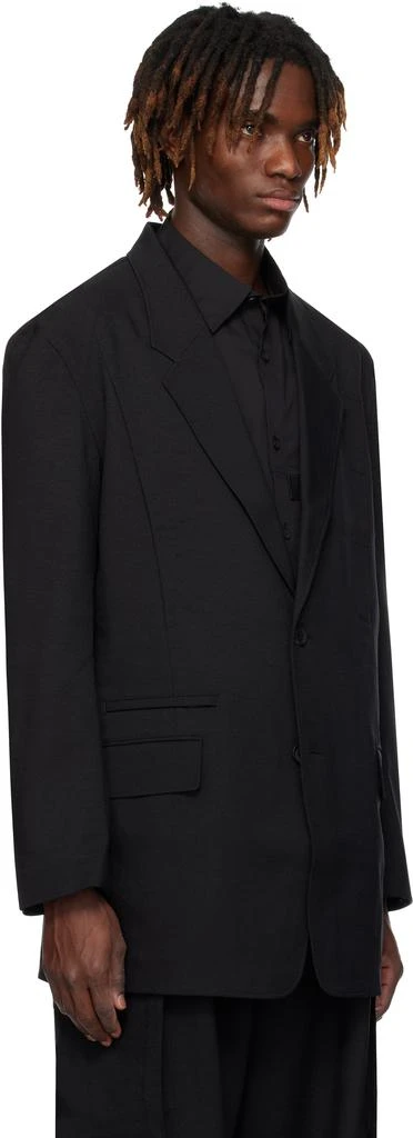 Y-3 Black Sport Uniform Blazer 2