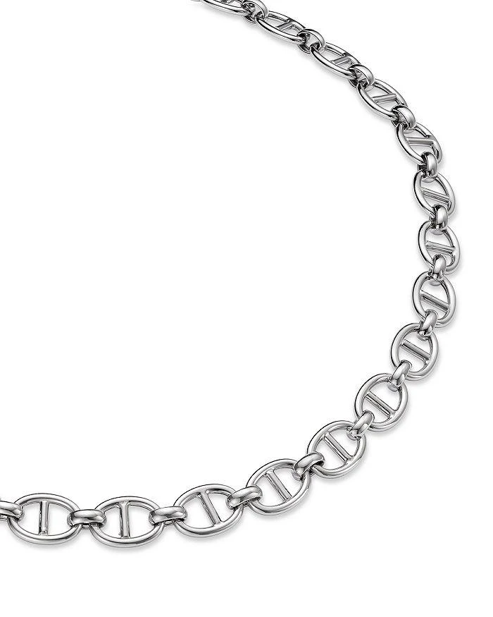 Alberto Amati 14K Gold Flat Mariner Link Necklace, 18" 3