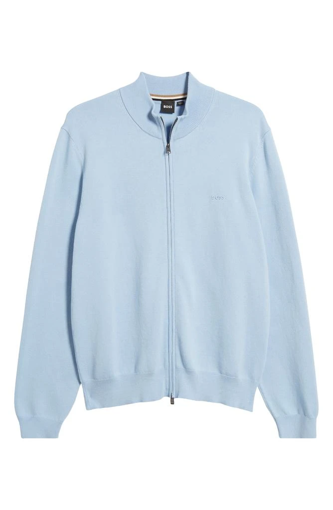 Hugo Boss Palano Cotton Zip-Up Cardigan 5