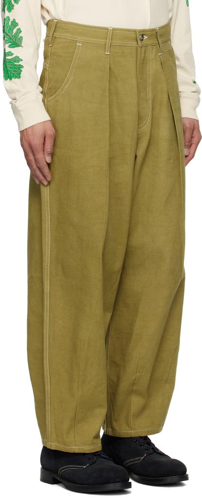 Story mfg. Green Lush Trousers