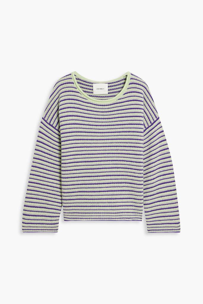 Lisa Yang Avery striped cashmere sweater