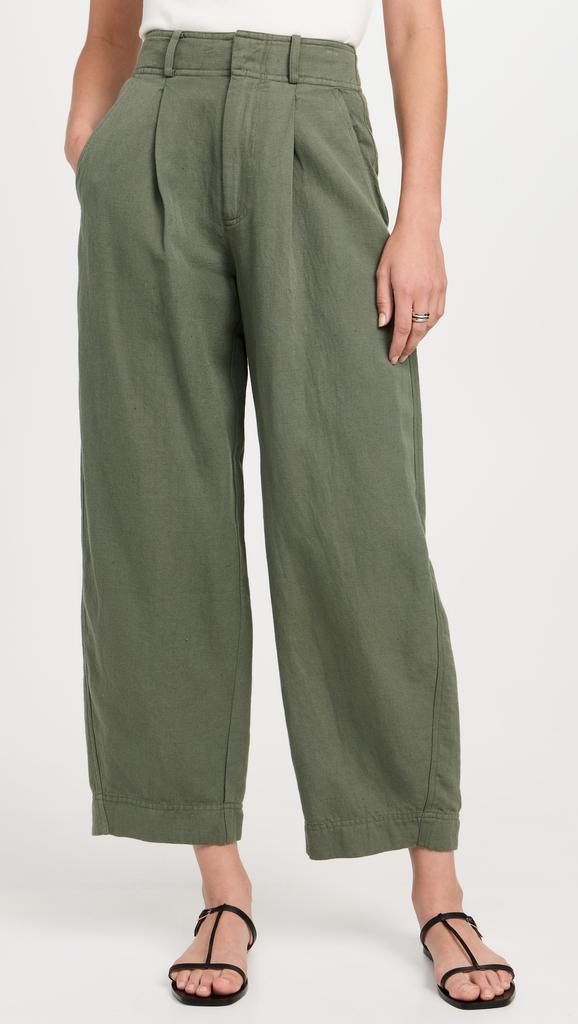 Apiece Apart Bari Crop Trousers