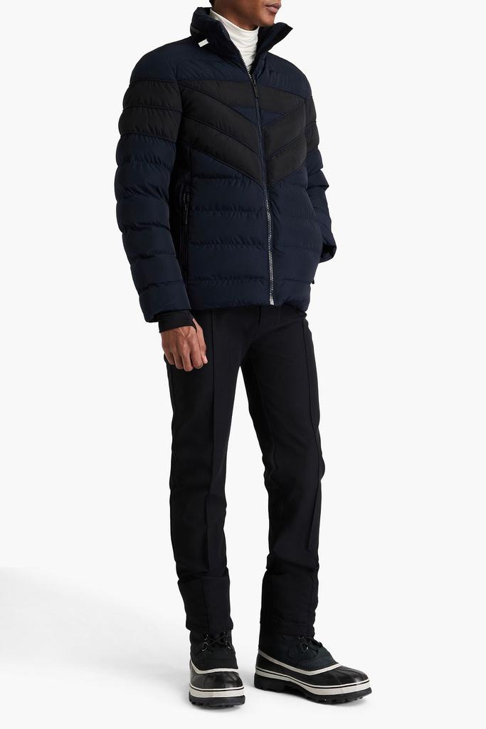 Fusalp Fernand quilted striped ski jacket