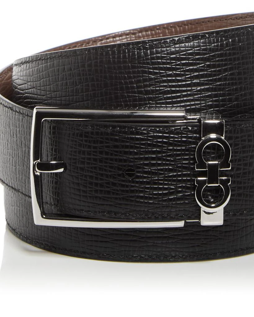 Salvatore Ferragamo Men's Reversible Leather Belt 4