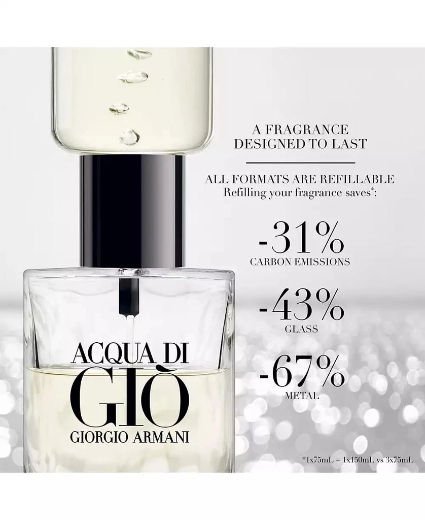 Giorgio Armani Acqua di Gio Eau de Parfum Refill, 5.1 oz. 5