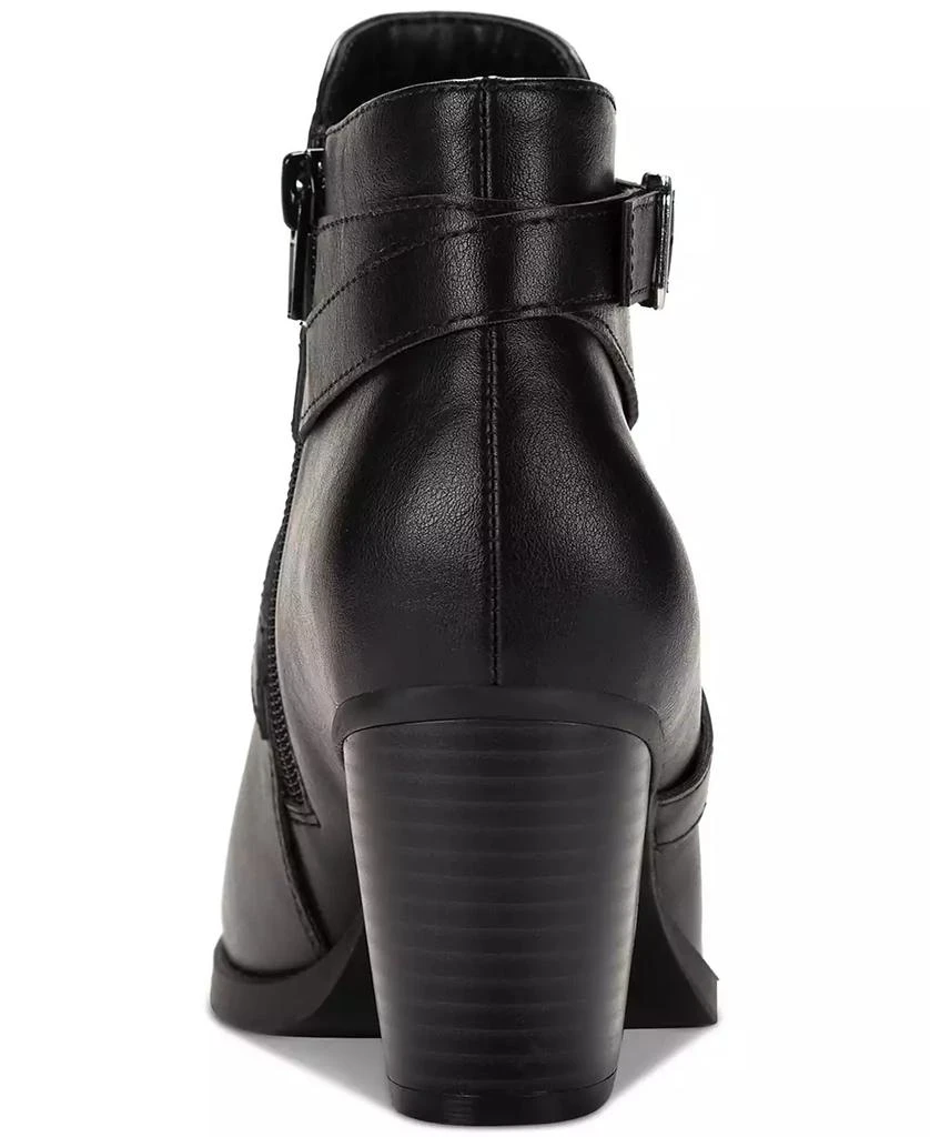 Style & Co Women's Zetaa Strappy Belt-Heel Booties, Created for Macy's 5