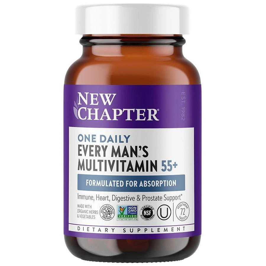New Chapter Every Man's One Daily 55+ Multivitamin 1