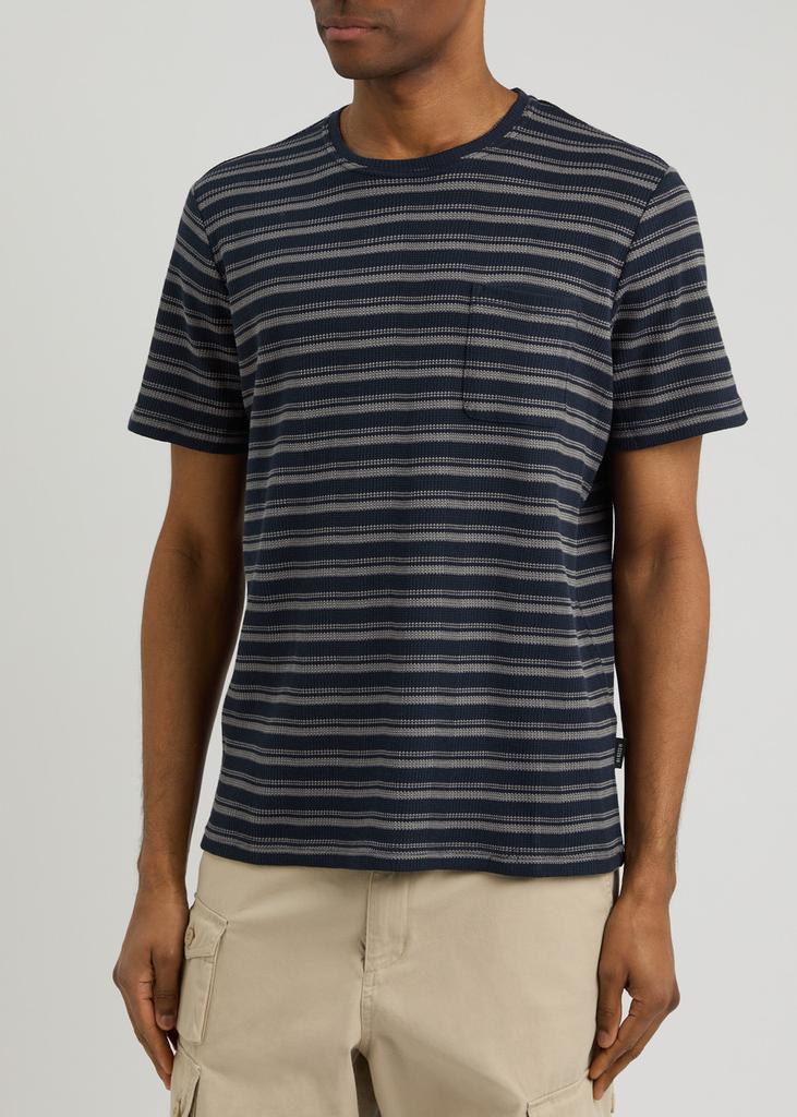 Oliver Spencer Oli's striped waffle-knit T-shirt