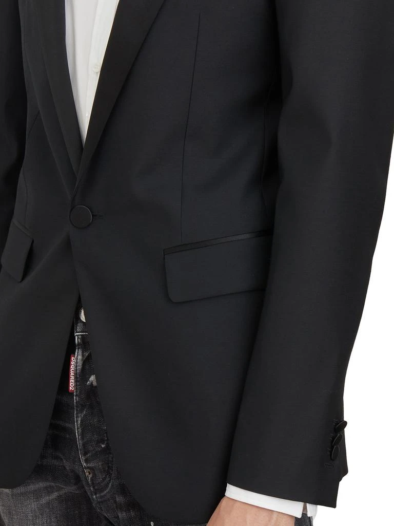 DSQUARED2 Dsquared2 Single-Breasted Tailored Blazer 4