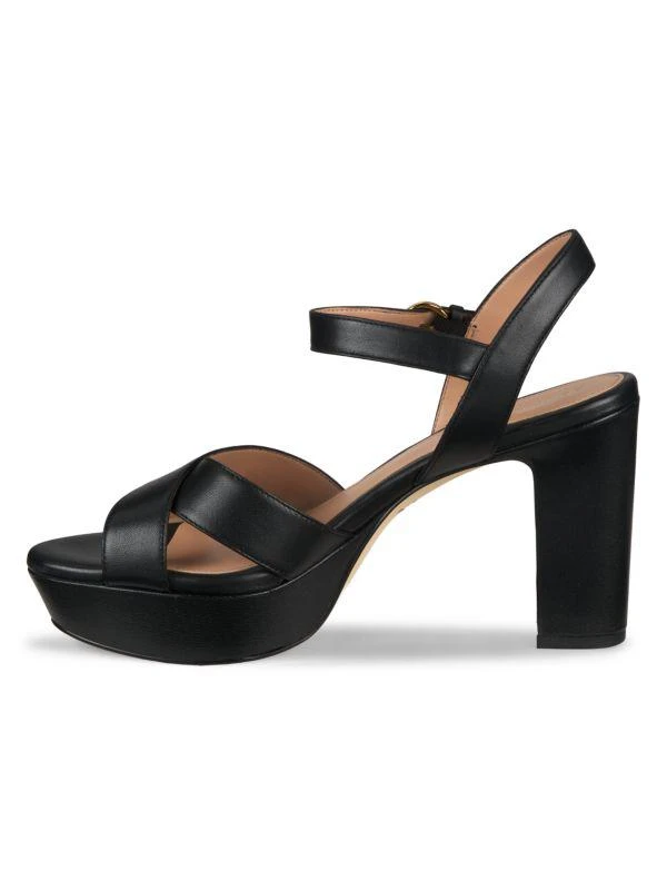Cole Haan Riannon Leather Platform Sandals 4