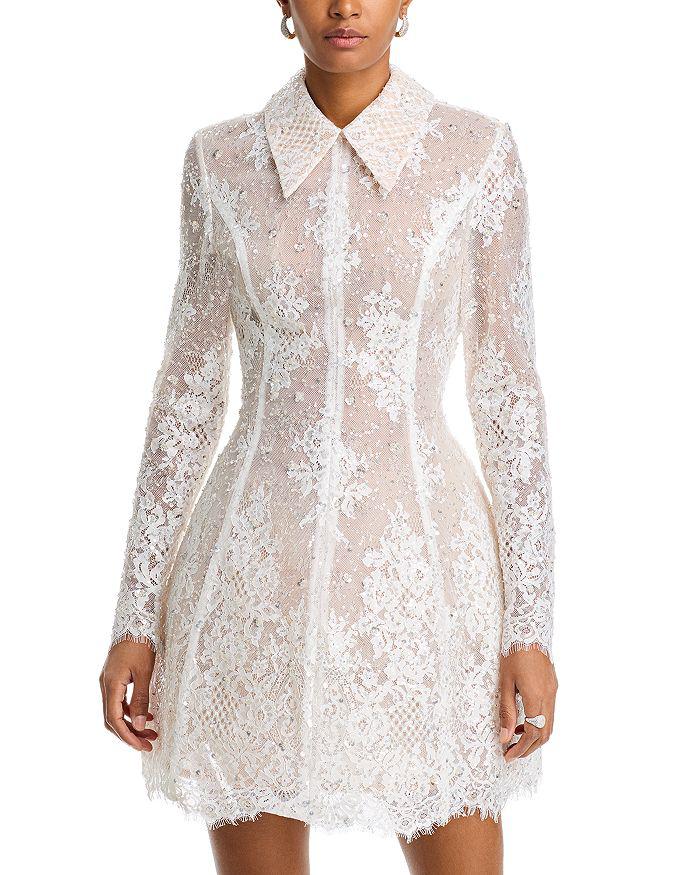 BRONX AND BANCO Adelaide Lace Mini Dress