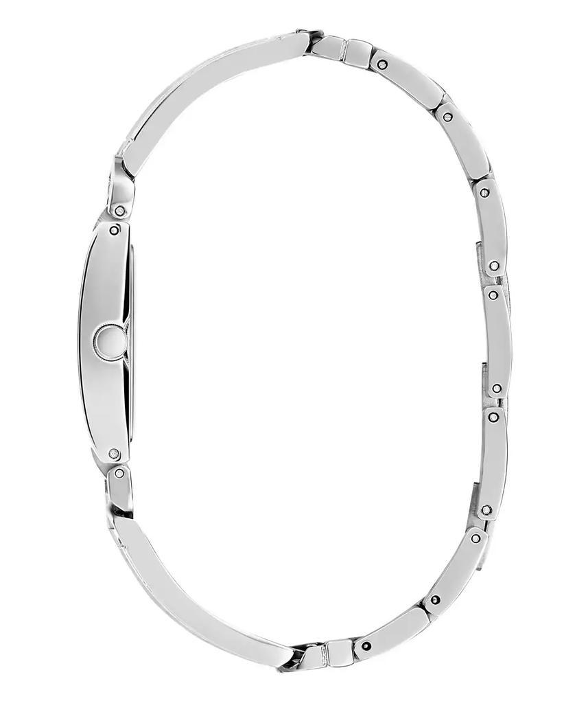 GUESS Women's Analog Silver Steel Watch 24mm