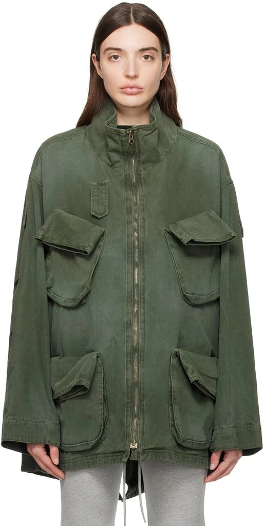 OPEN YY Green Faded Jacket 1