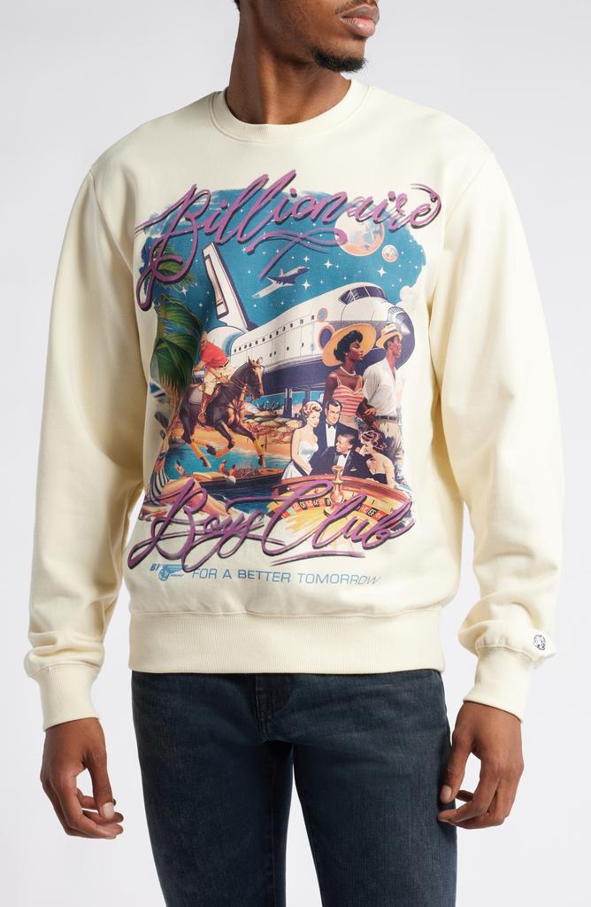 Billionaire Boys Club Better Tomorrow Graphic Sweatshirt