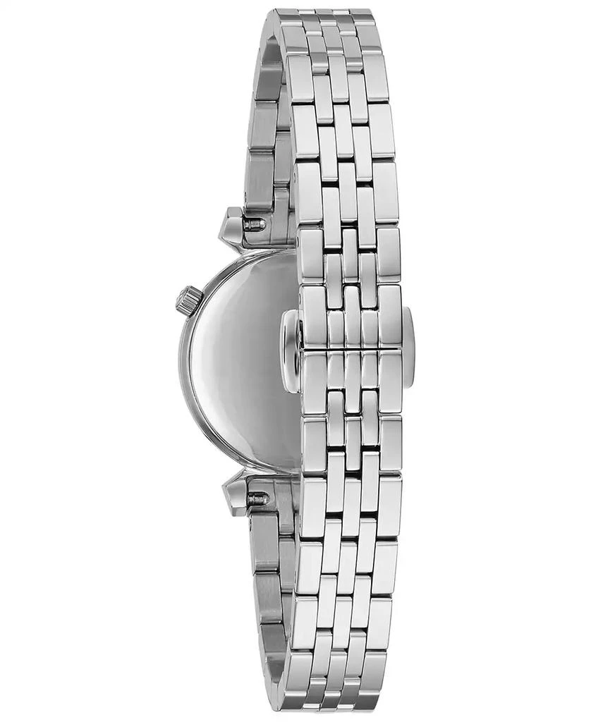 Bulova Women's Classic Regatta Diamond-Accent Stainless Steel Bracelet Watch 24mm 3