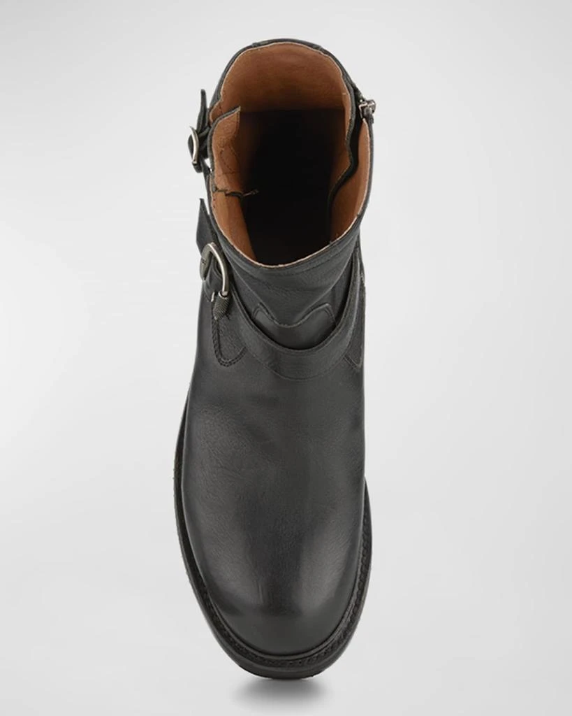 Frye Men's Dean Leather Moto Boots 5
