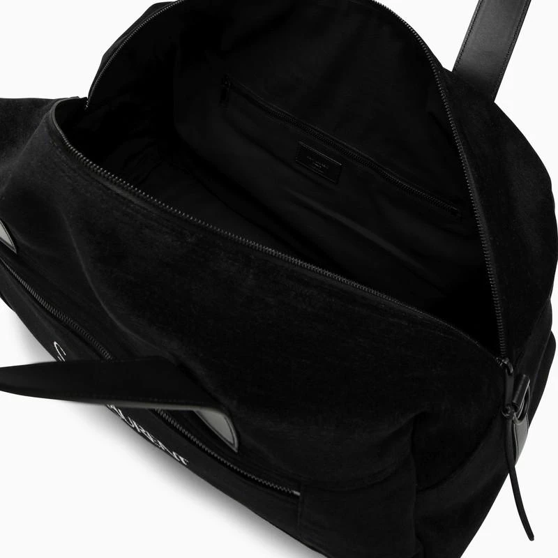 Yves Saint Laurent Black duffle bag with logo 5