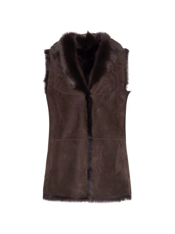 WOLFIE FURS Made For Generations™ Toscana Shearling Vest 1