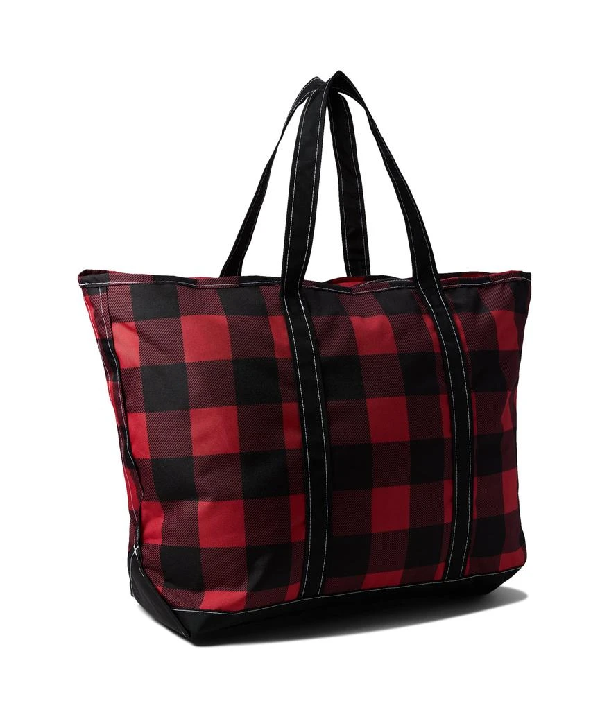 L.L.Bean Everyday Lightweight Tote Plaid Large 2