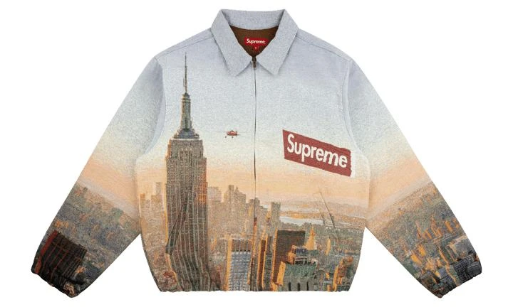 Supreme Supreme Aerial Tapestry Harrington Jac 1