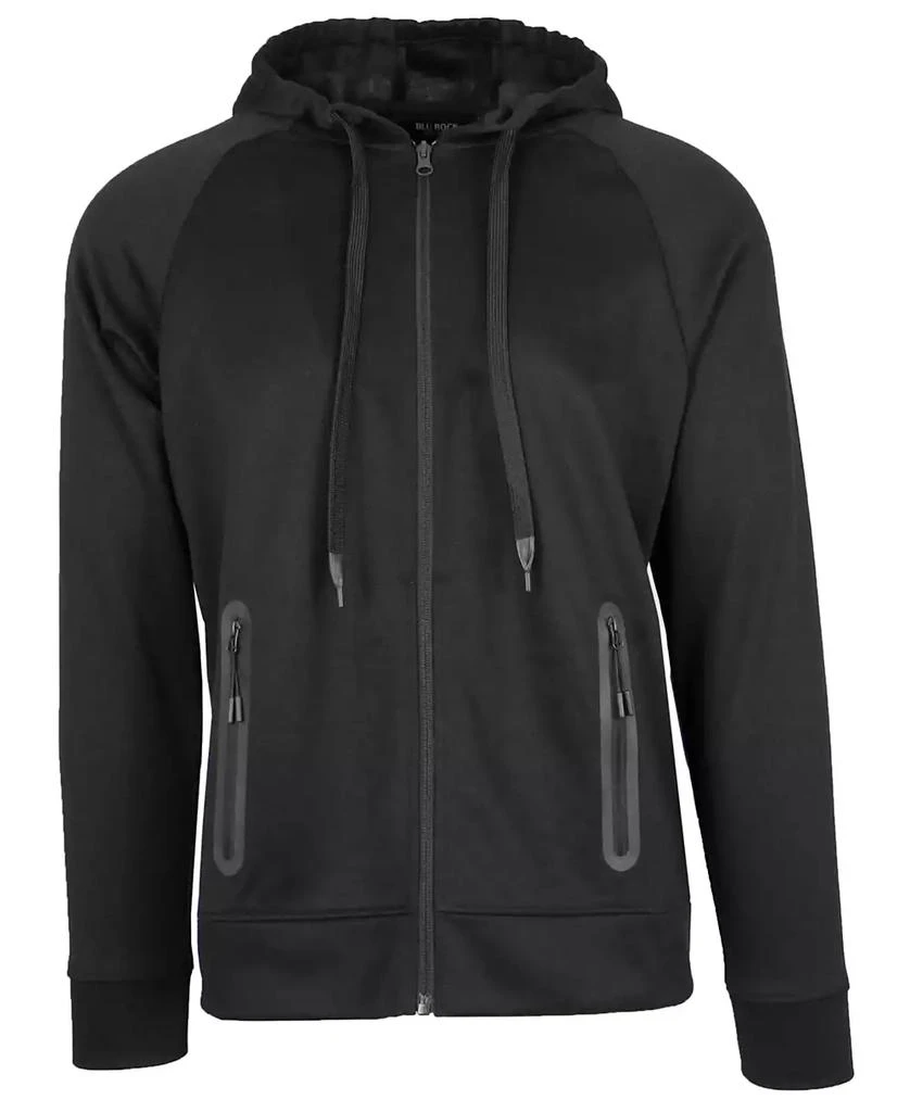 Blu Rock Men's Slim-Fit Tech Fleece Hoodie and Jogger Sweatpants, 2-Piece Set 2