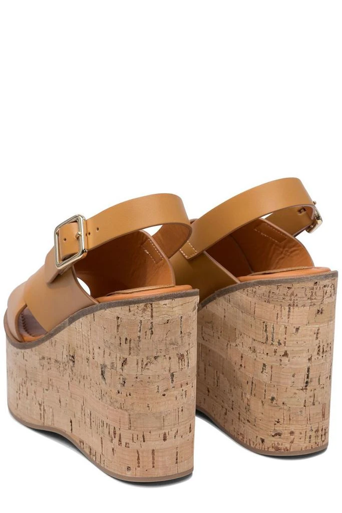PALOMA BARCELÓ Paloma Barceló Begonia Wedge Sandals 4
