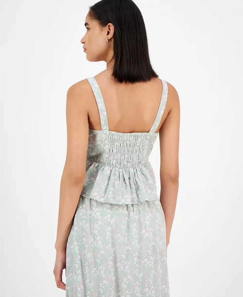 Celebrity Pink Juniors' Cropped Peplum Tank Top 4